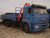 КАМАЗ 65117-6010-78 с КМУ FASSI F150A.22