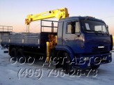 КАМАЗ 65117 с КМУ SOOSAN SCS 736 LII